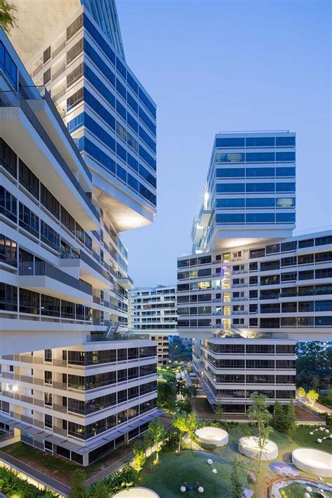 the village apartment complex.